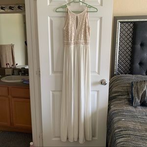 Morgan & Co White Dress
